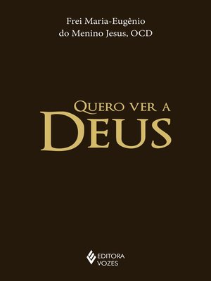 cover image of Quero ver a Deus